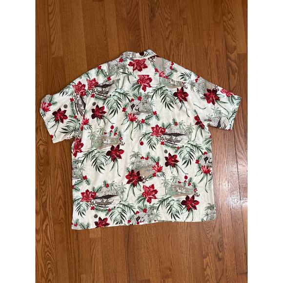 Tommy Bahama Honolulu Holiday Camp Shirt 100% Silk Men's Size 3XL- EUC - Picture 2 of 9
